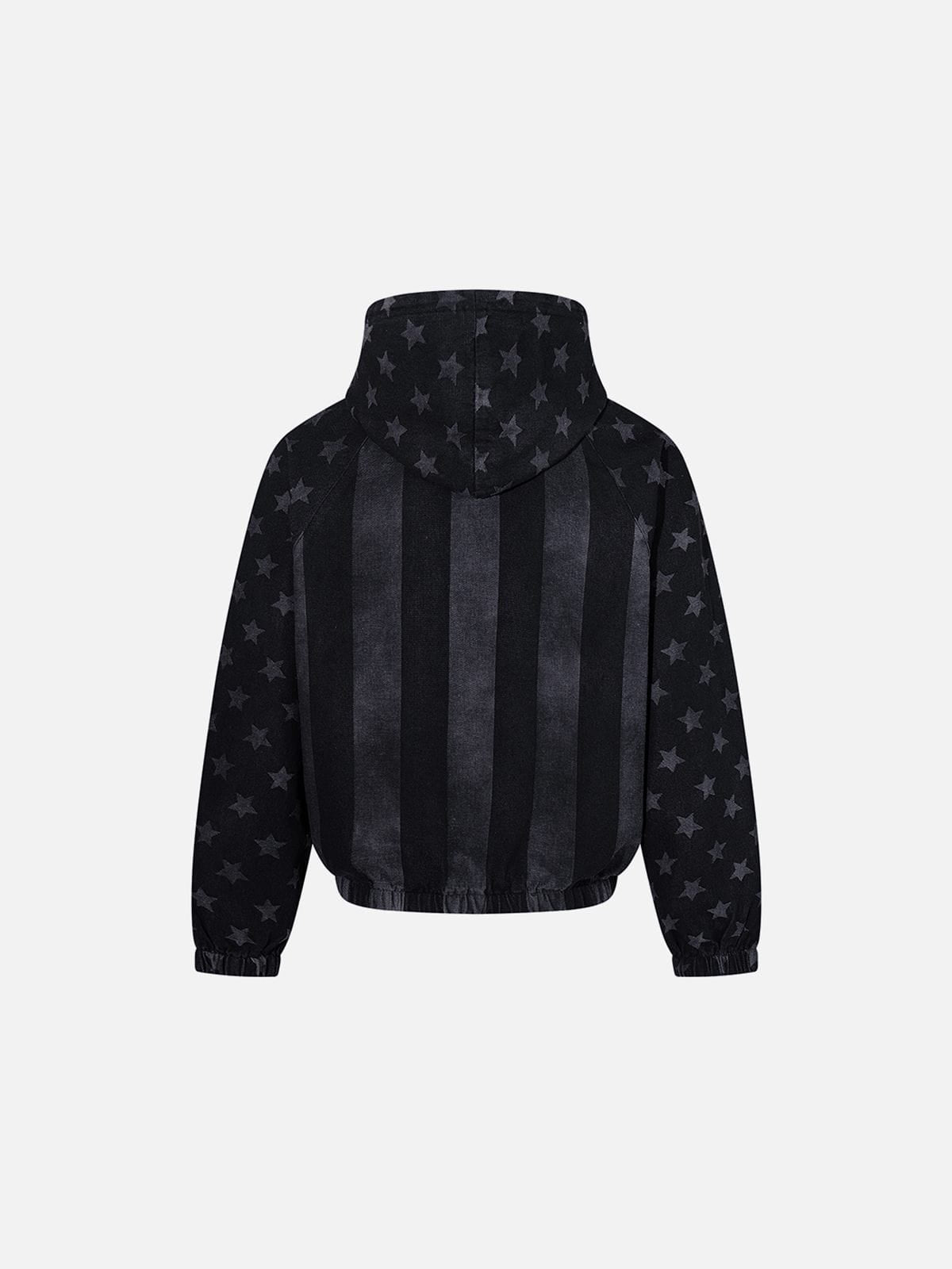 Stripe Star Pullover Hoodie product image 2