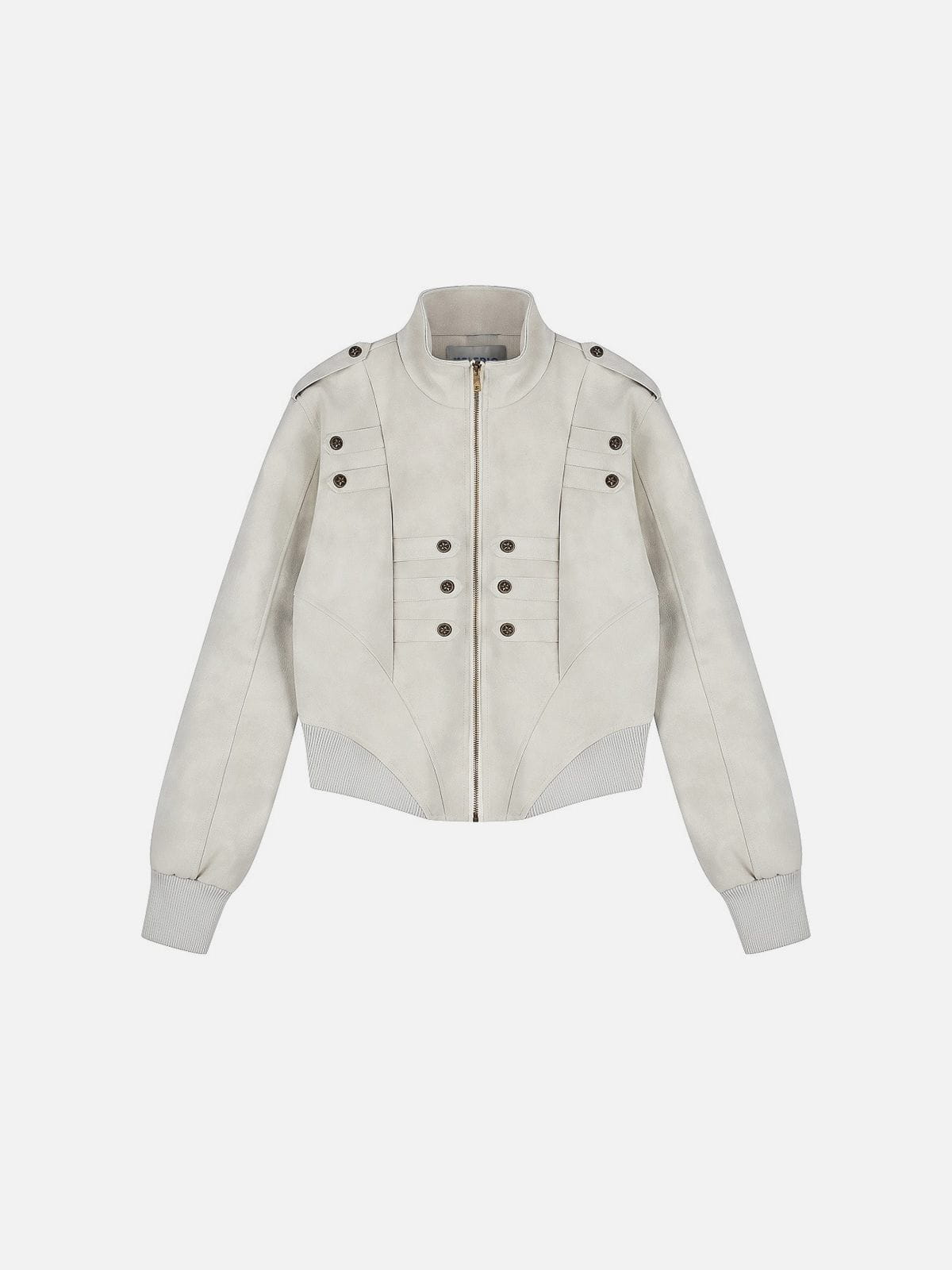 Faux Leather Napoleon Jacket product image 2
