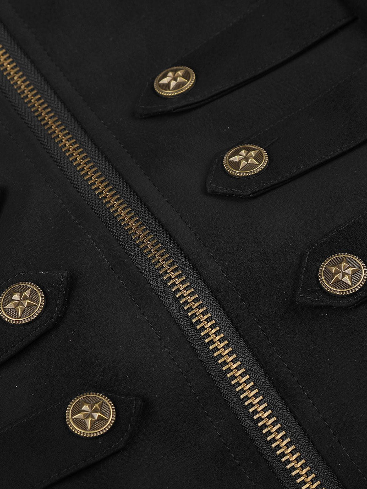 Faux Leather Napoleon Jacket product image 6
