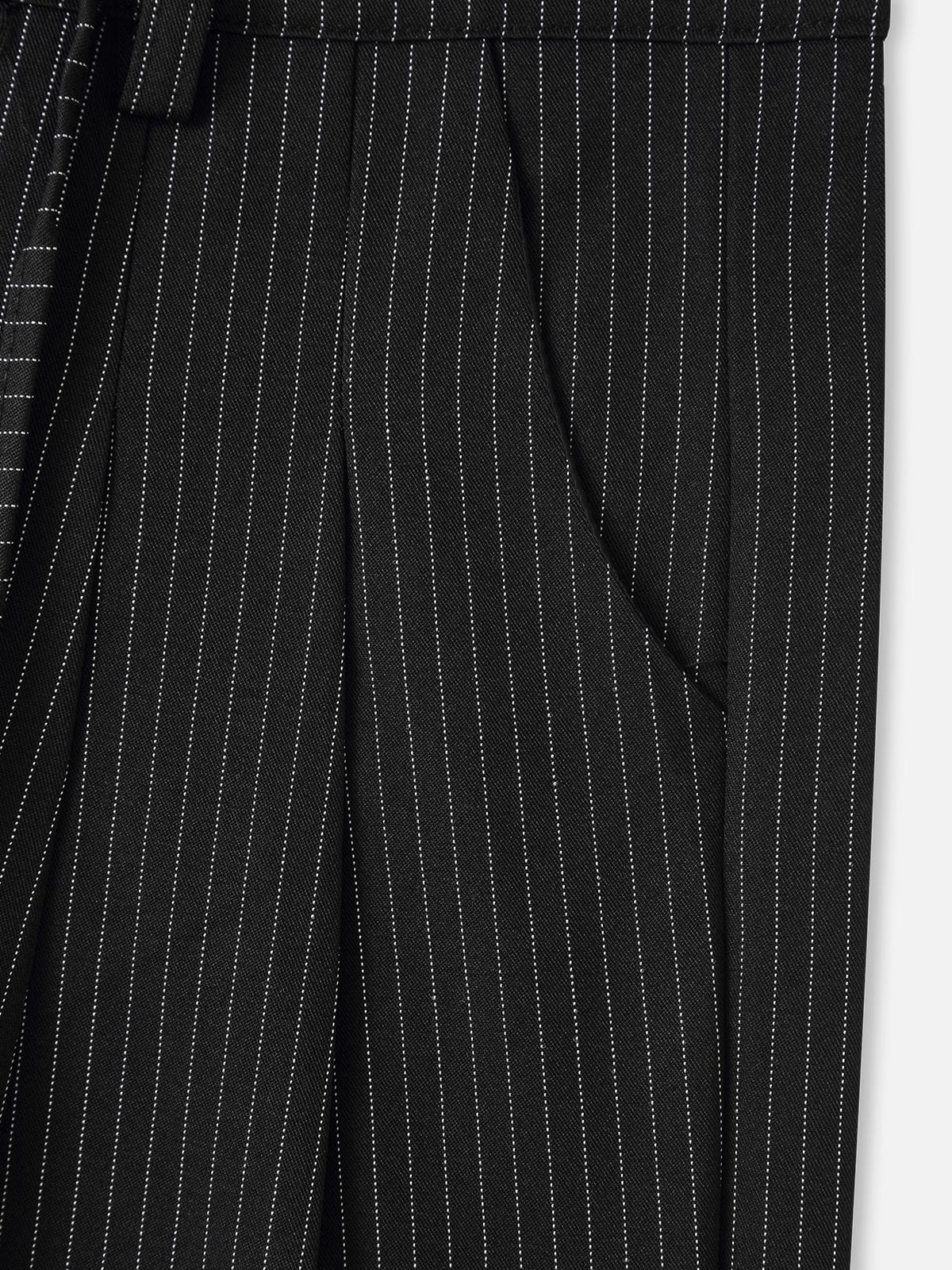 Pinstripe Button Fly Pants product image 4