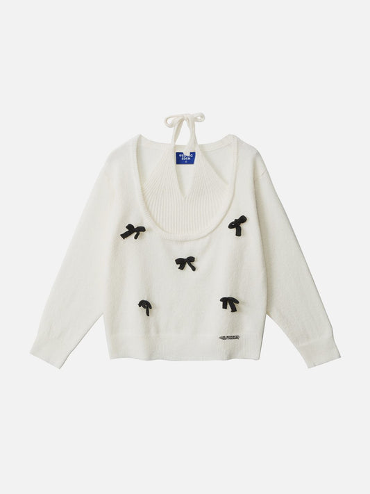 Bow Off-The-Shoulder Sweater product image 1