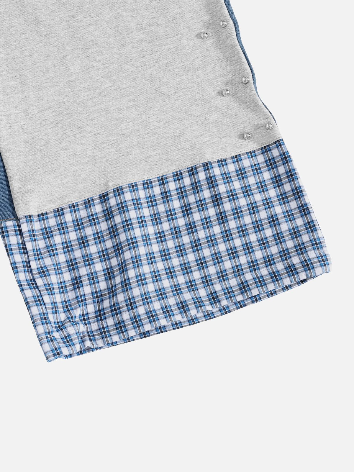 Denim Patchwork Sweatpants product image 5