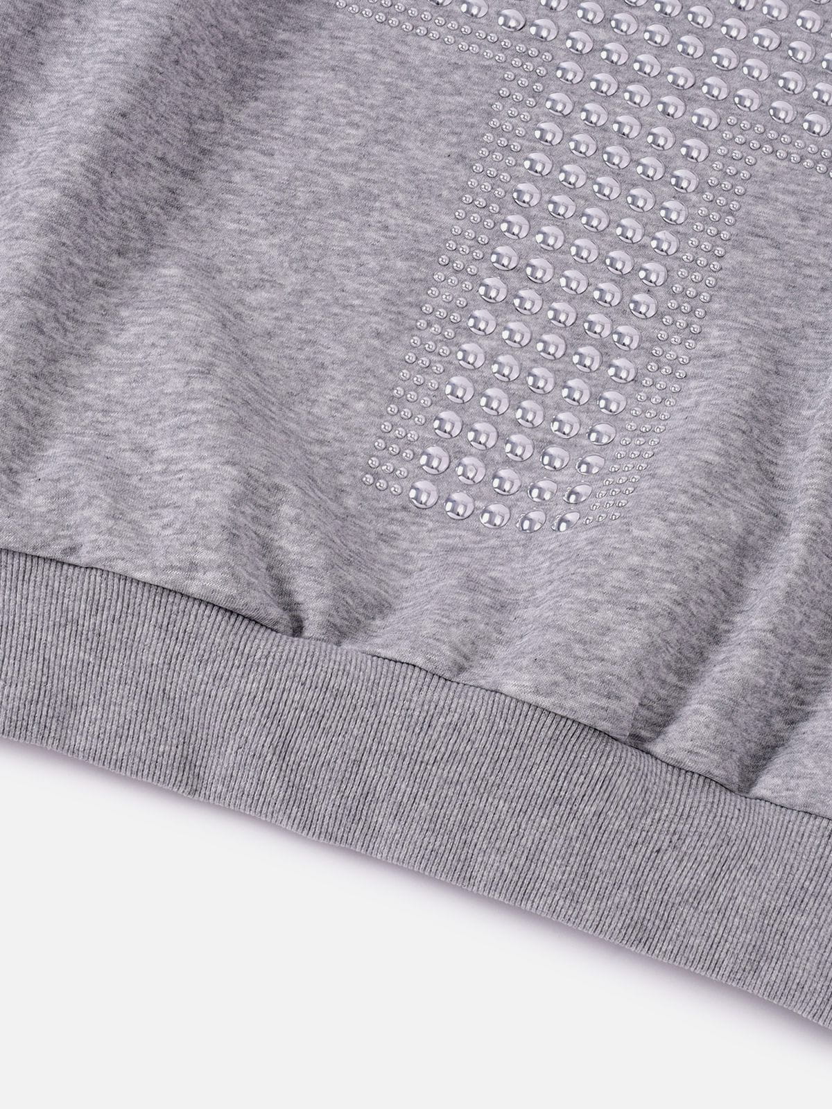 Studded Off-Shoulder Sweatshirt product image 5