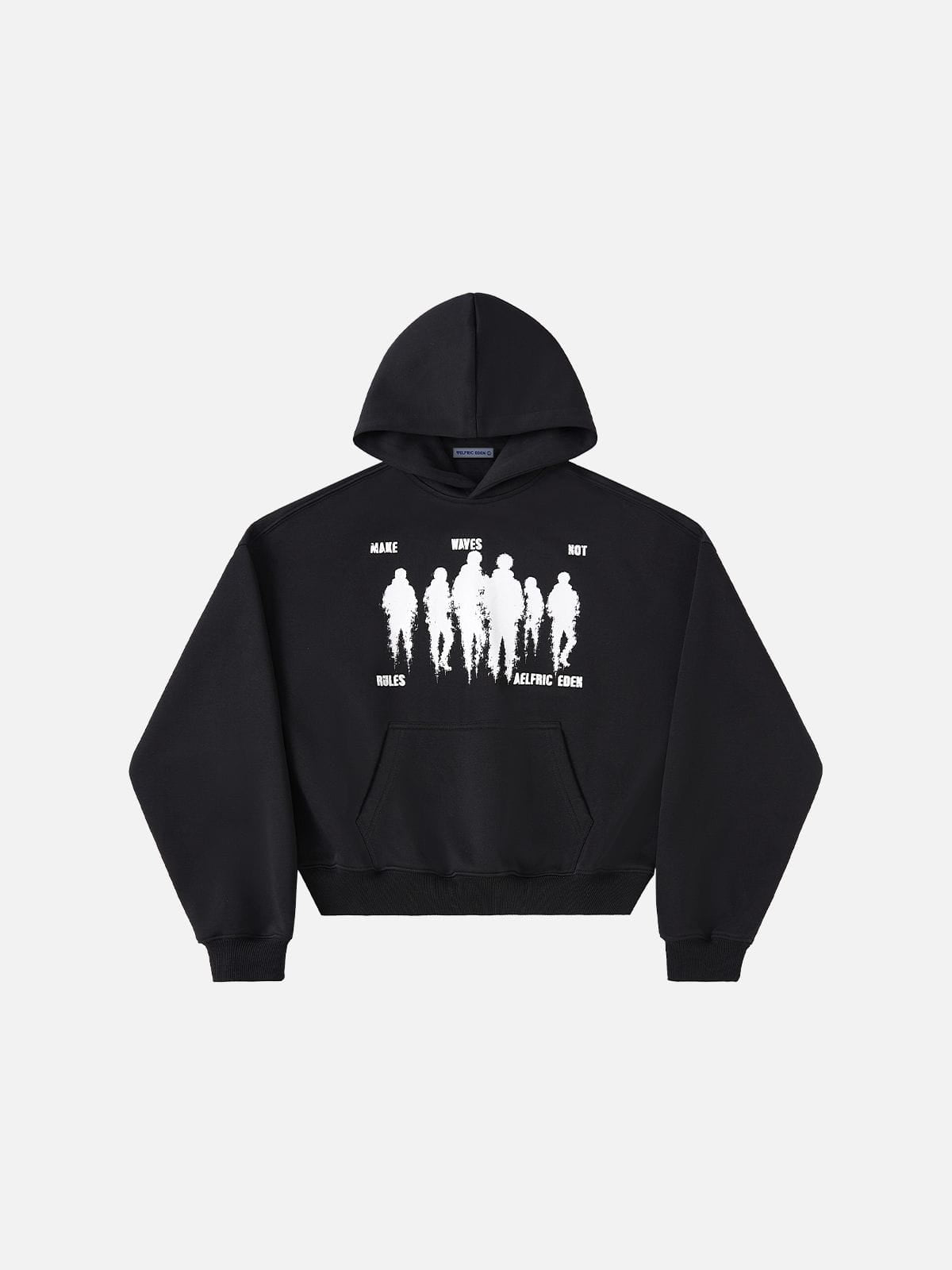 Boxy Shadow Graphic Pullover Hoodie product image 4