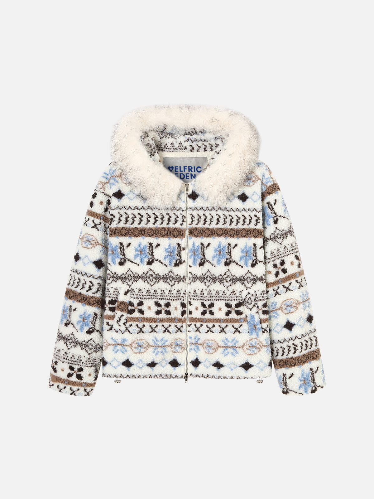 Fair Isle Fleece Coat product image 1