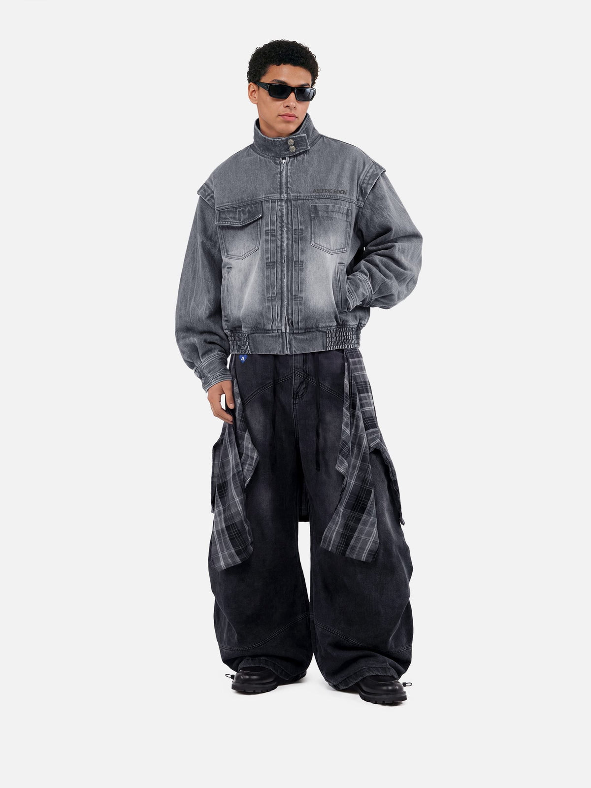 Washed Texture Denim Jacket product image 3