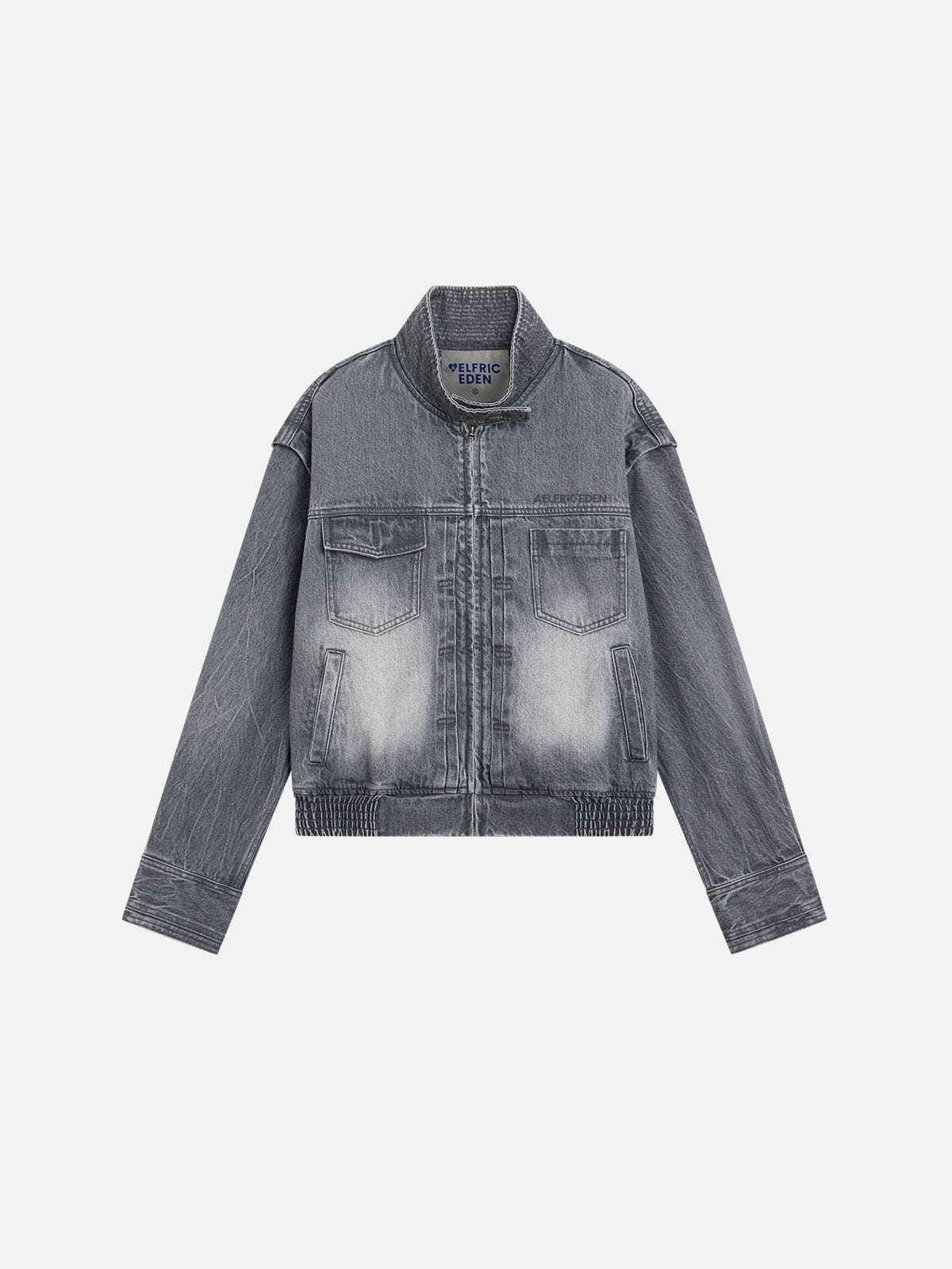 Washed Texture Denim Jacket product image 4