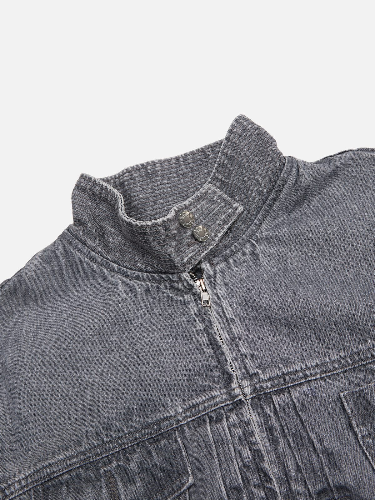 Washed Texture Denim Jacket product image 5