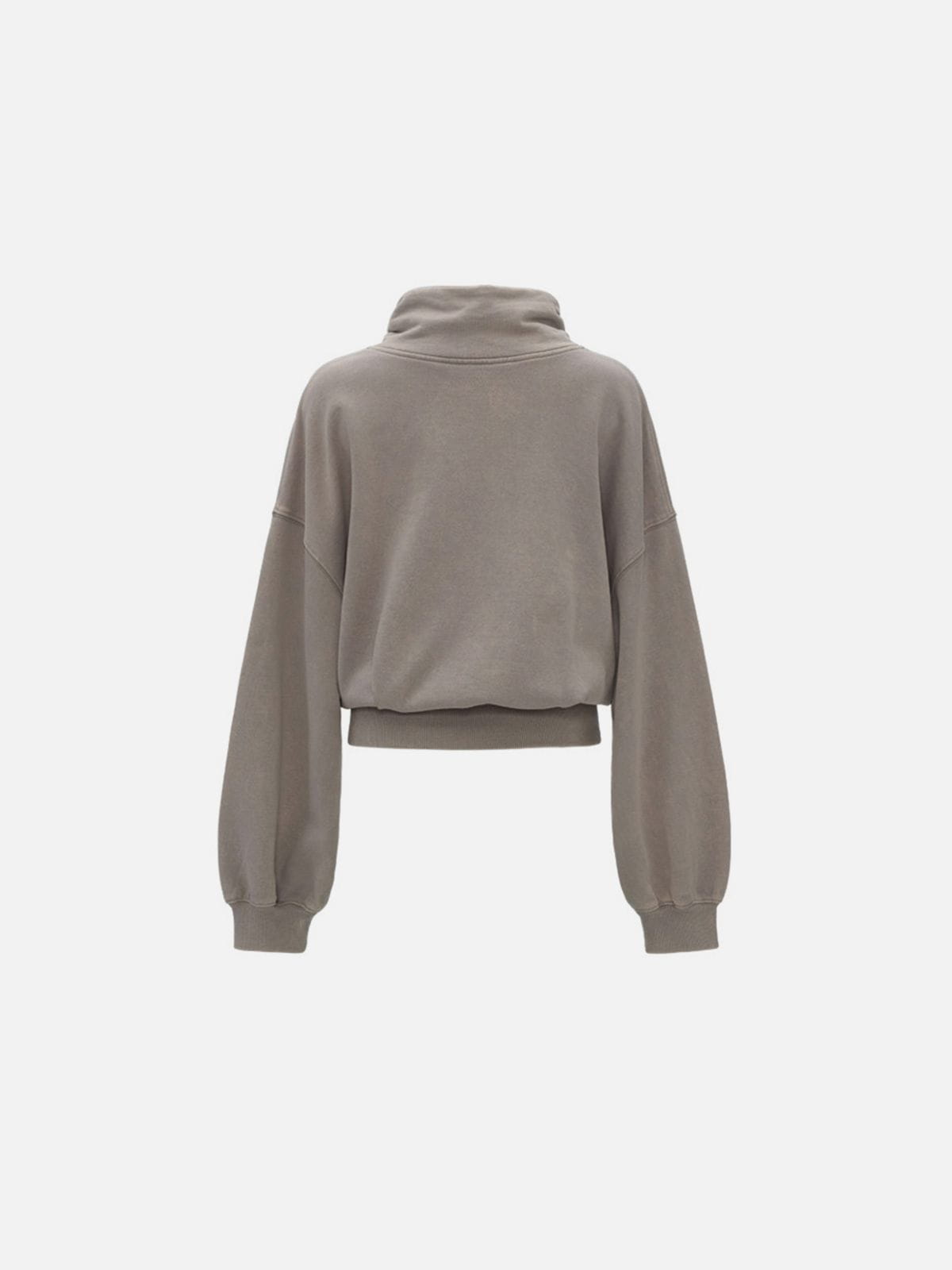 Cowl Neck Lace Up Sweatshirt product image 3