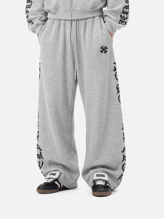 Waffle Baggy Barrel Sweatpants product image 1
