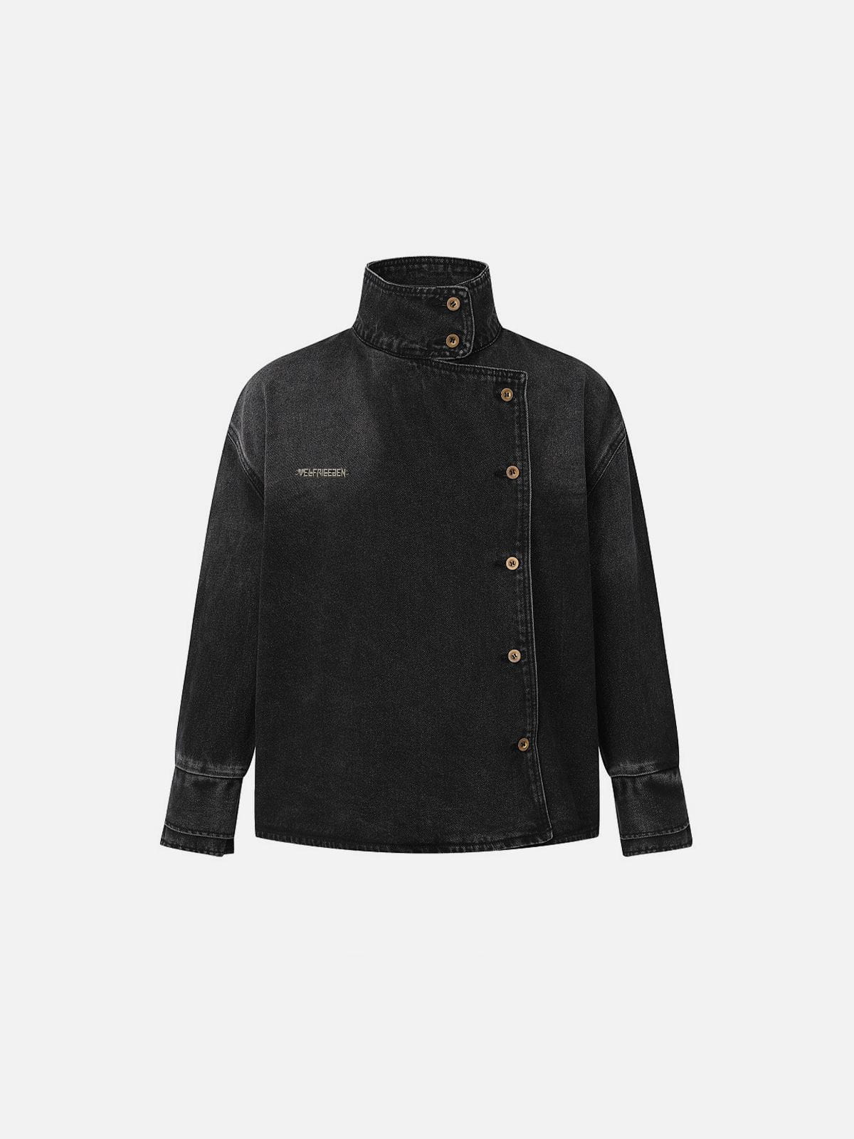 Button Washed Denimi Jacket product image 1