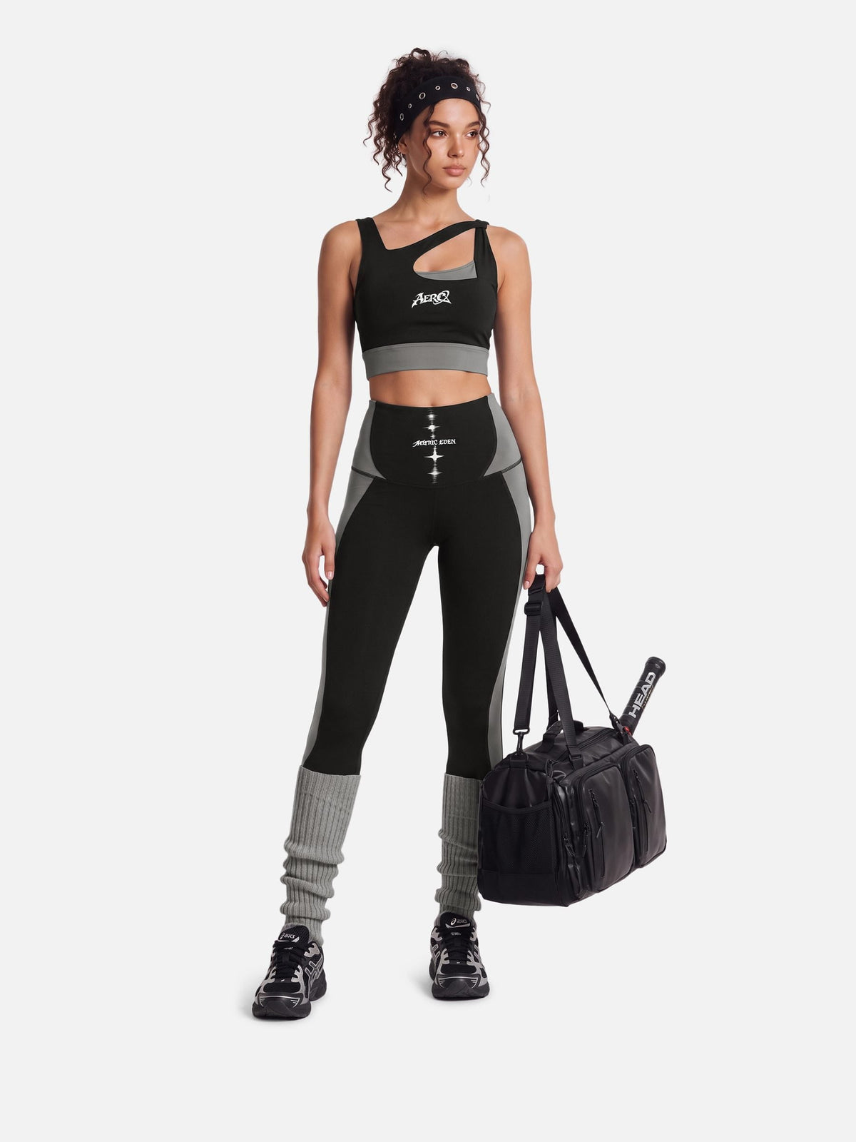 [Pre-Order] AERC Soft Contrast Panel Leggings product image 3