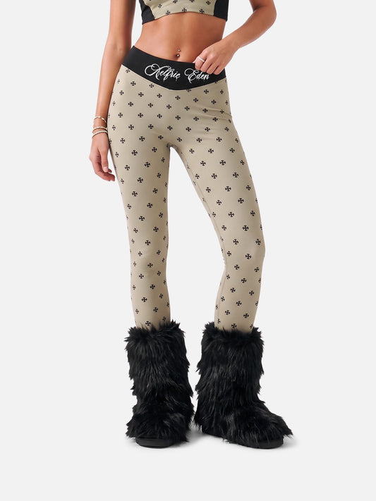 [Pre-Order] AERC Soft Logo Print Leggings product image 1