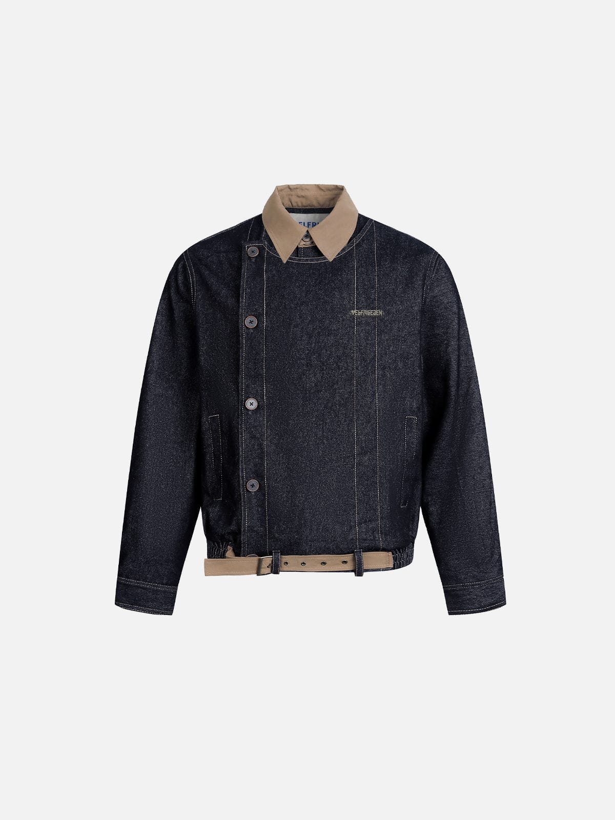 Aelfric Eden Belted Denim Jacket product image 1