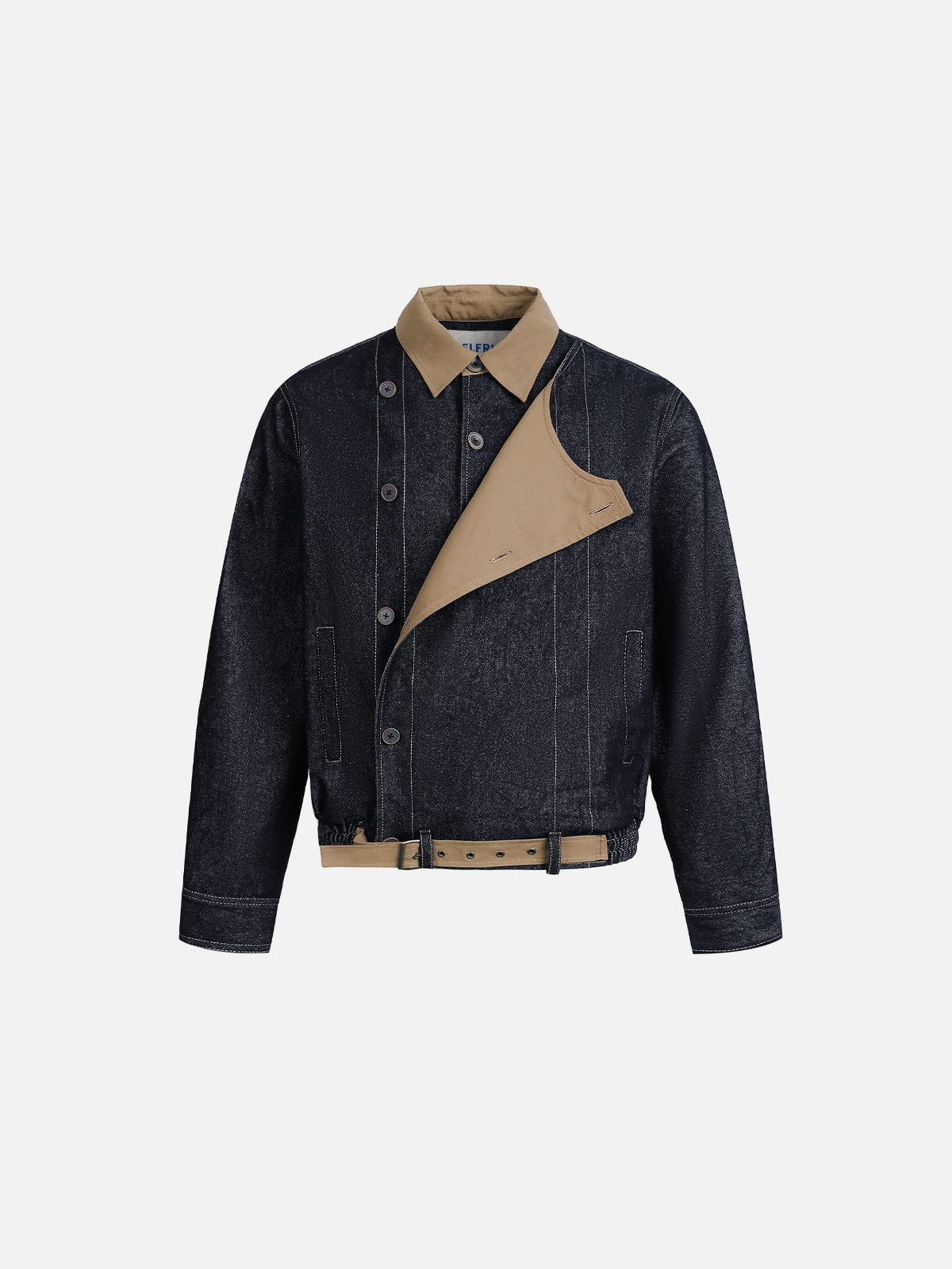 Aelfric Eden Belted Denim Jacket product image 2