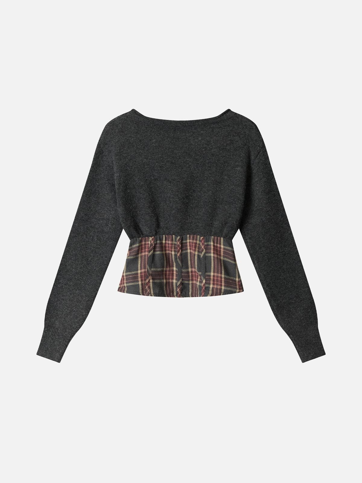 Aelfric Eden Plaid Panel Sweater product image 3