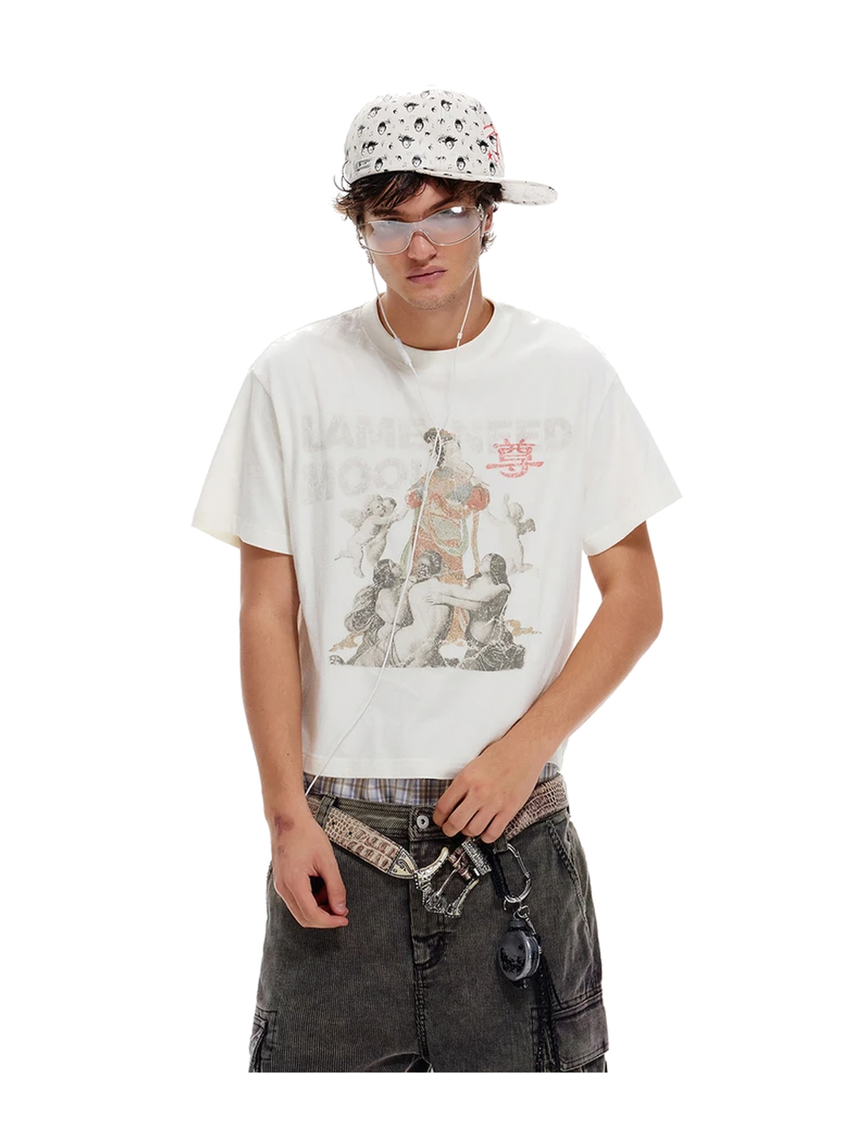 East-Meets-West Vintage Graphic Tee product image 2