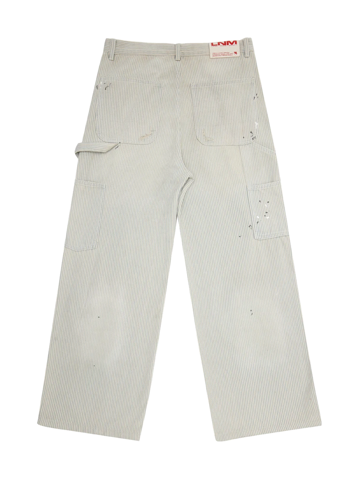 Striped Lumberjack Distressed Jeans product image 2