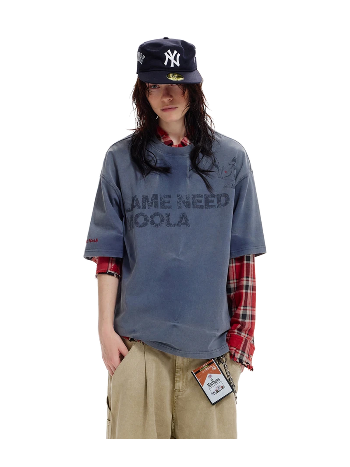 Hand-Dyed Vintage Slogan Tee product image 5