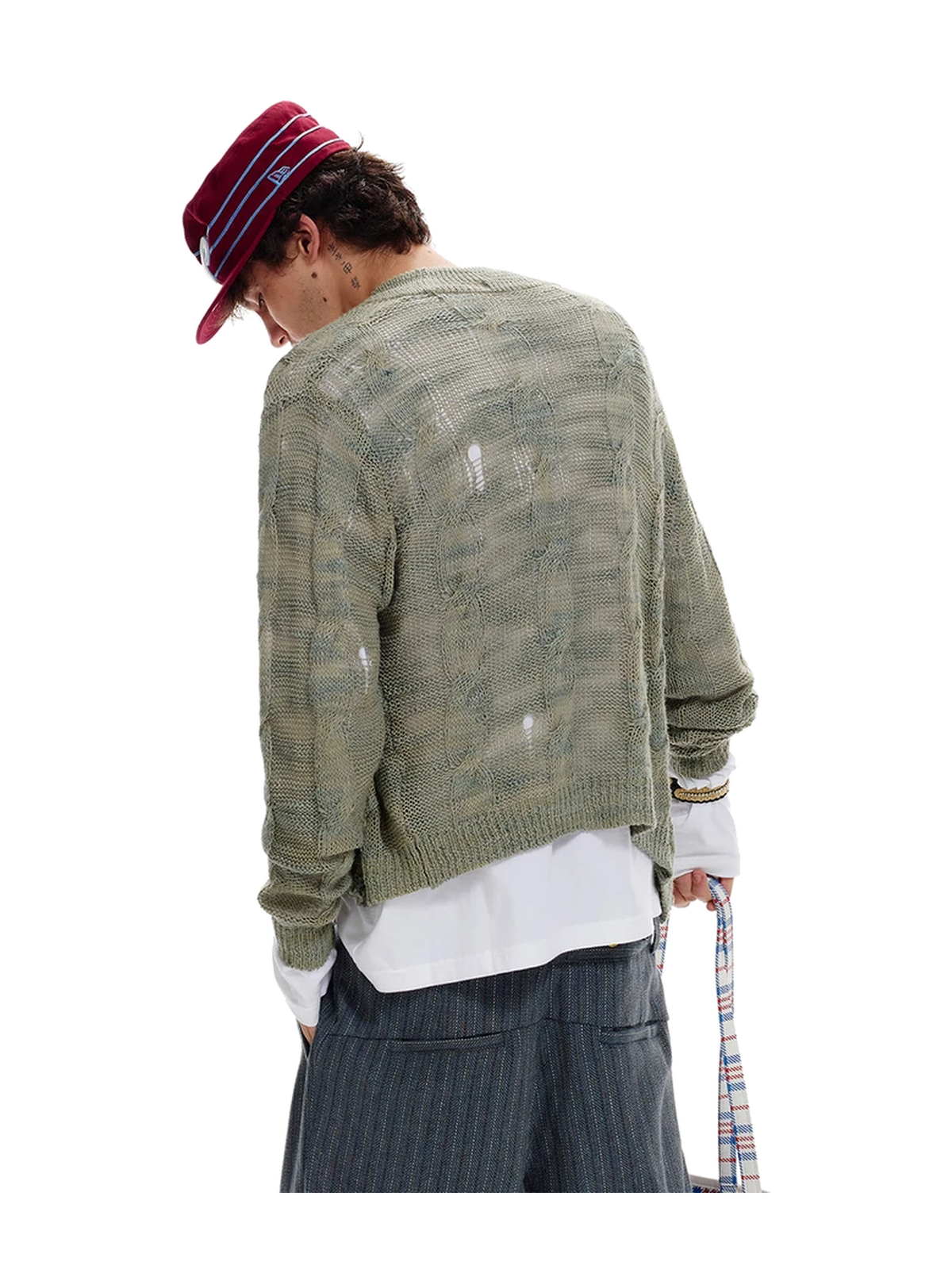 Open-Knit Cable Cardigan product image 3