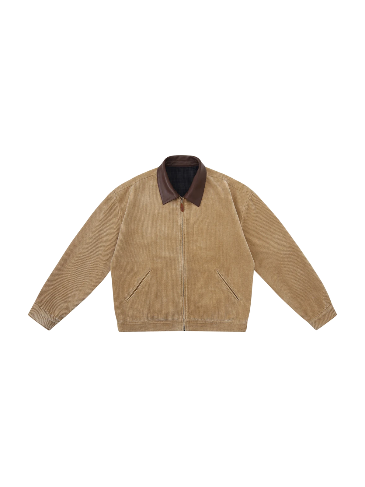 Leather-Collar Corduroy Jacket product image 3