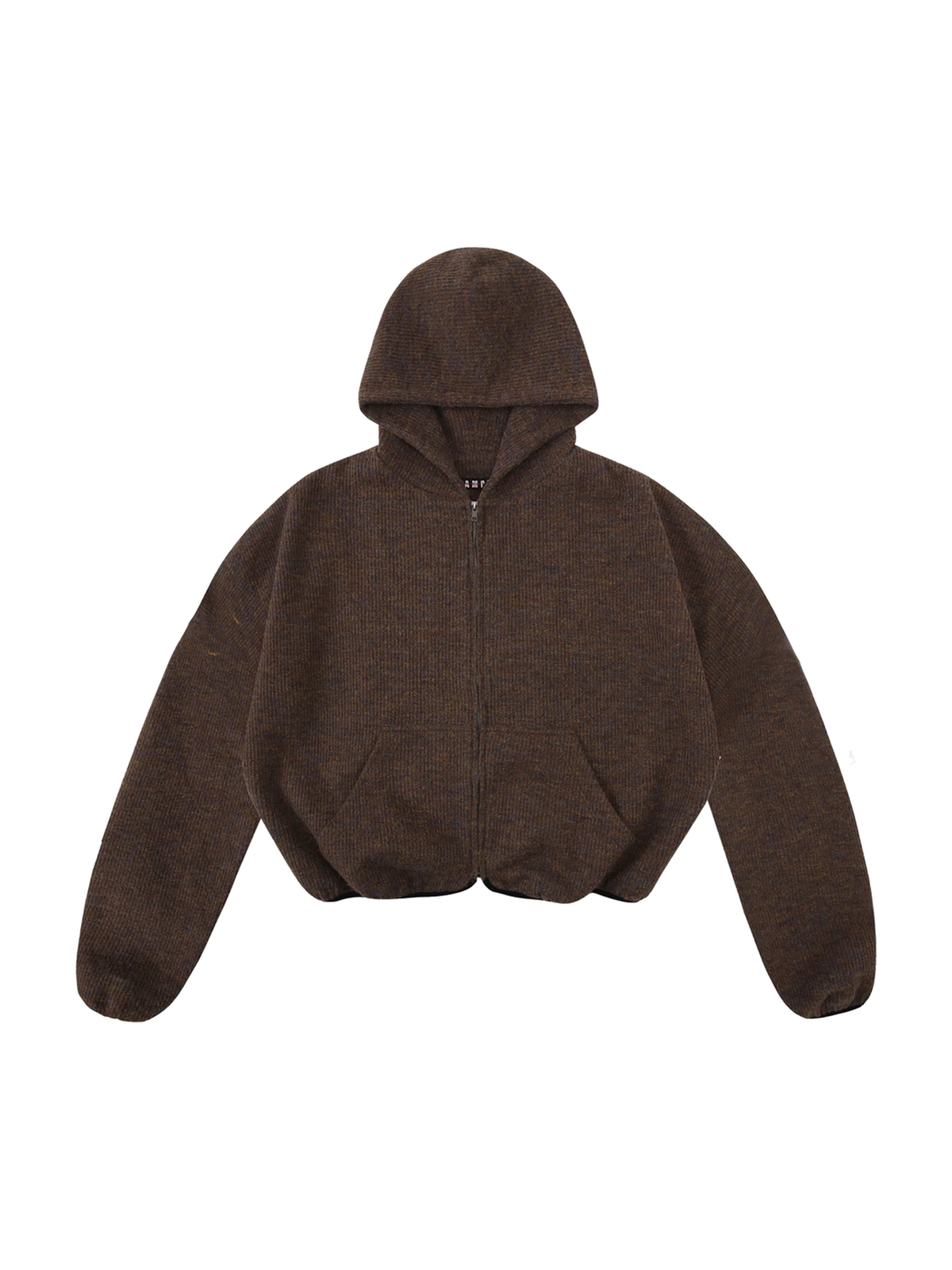 Marled Embroidered Zip Hoodie product image 5