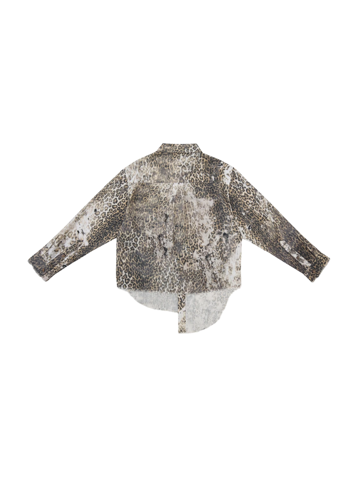 Distressed Leopard-Print Shirt product image 4