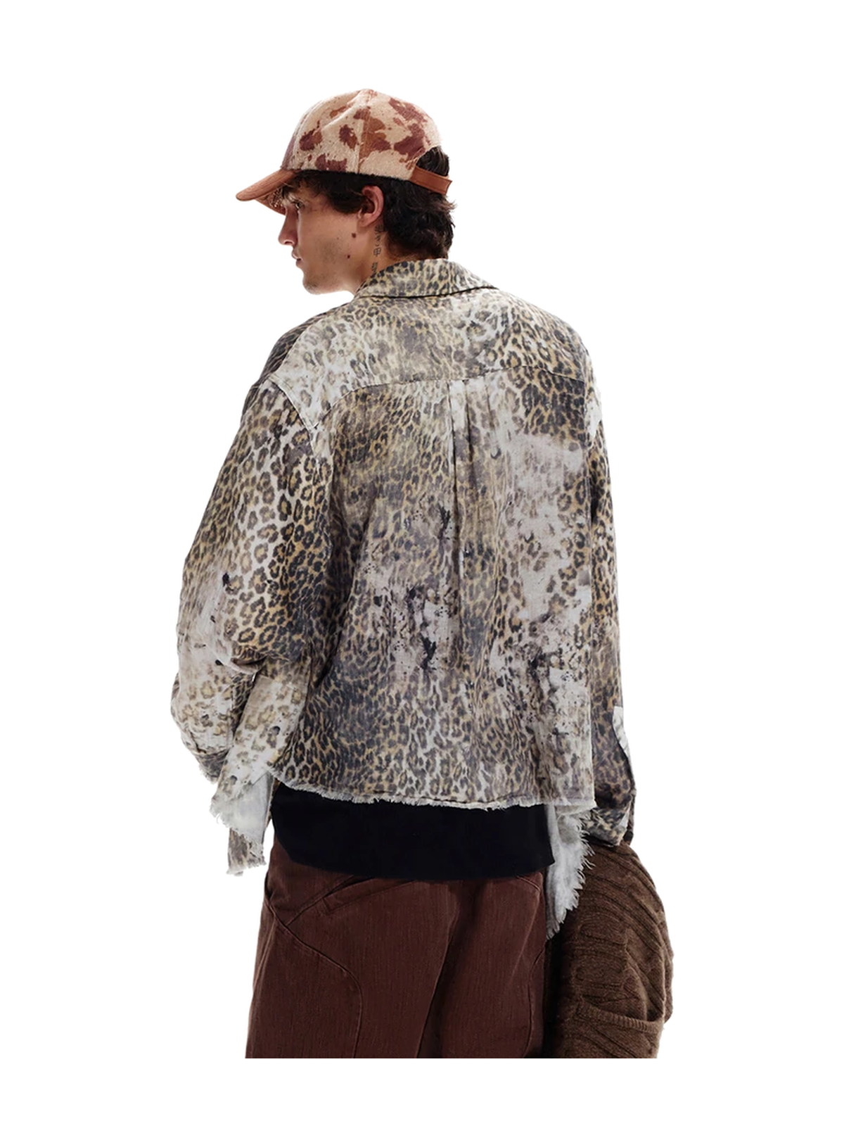 Distressed Leopard-Print Shirt product image 5