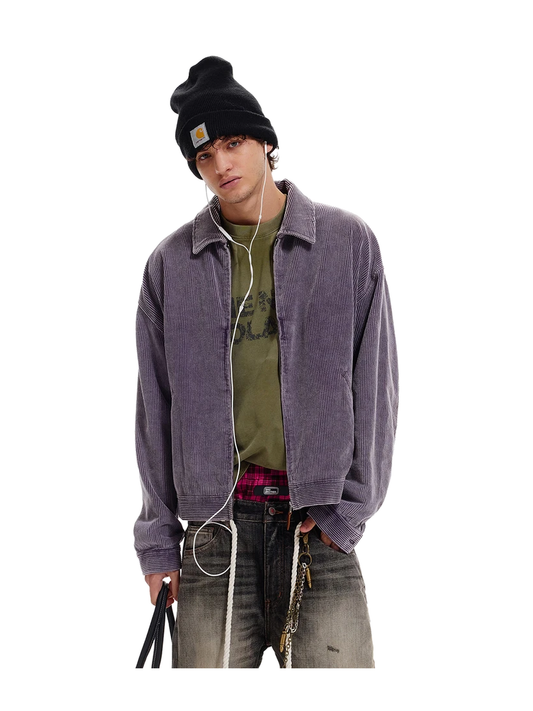 Vintage Purple Corduroy Work Jacket product image 1