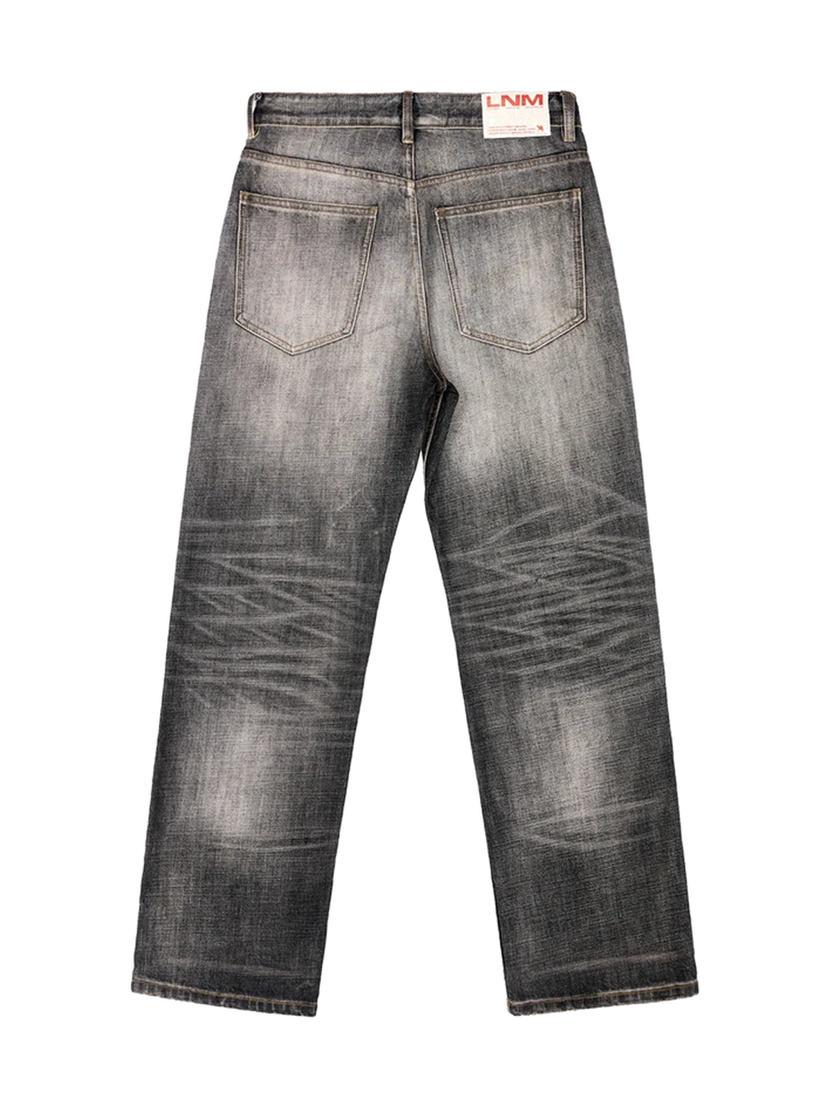 Slub-Denim Straight-Leg Jeans product image 5