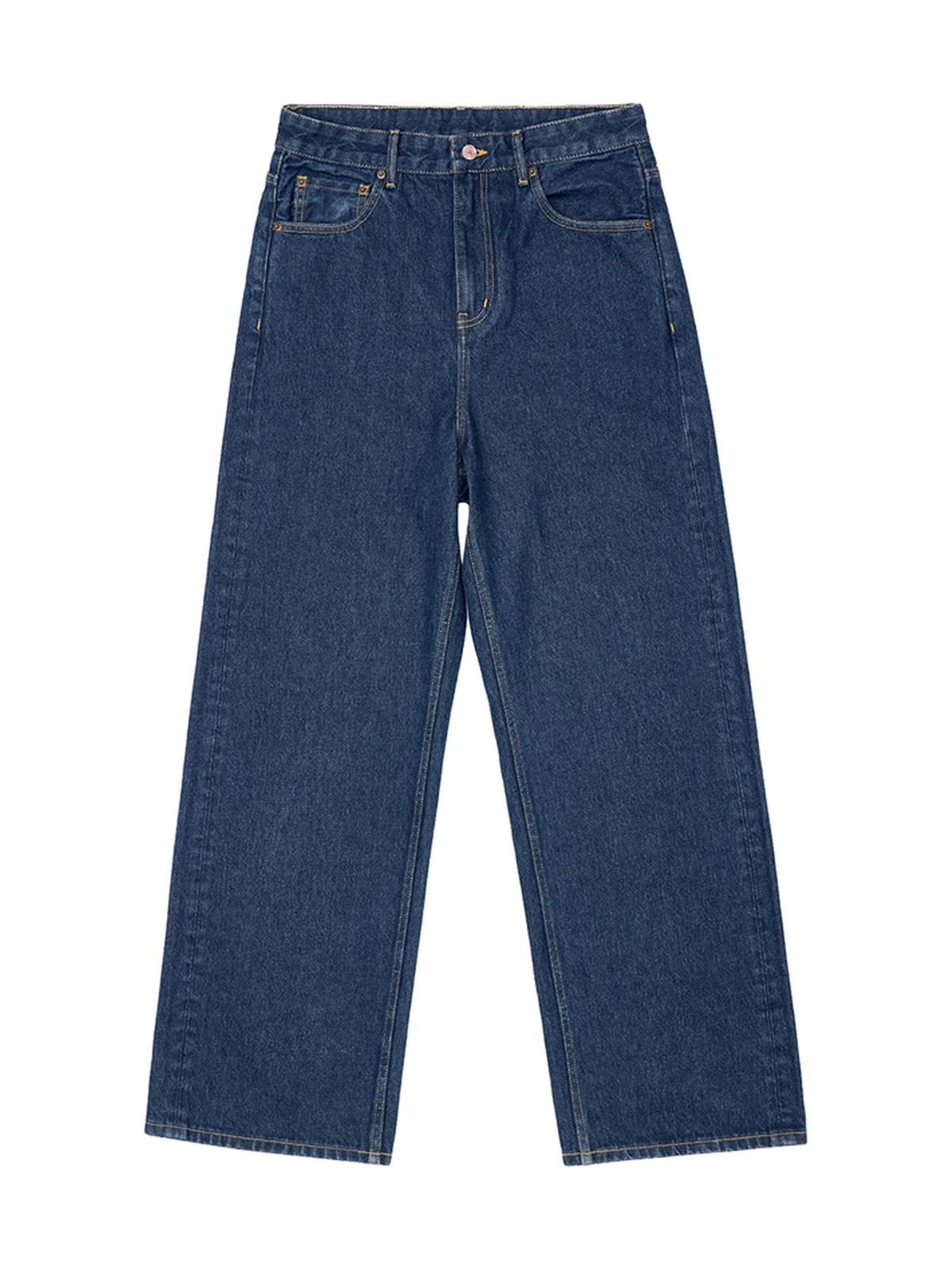 Raw-Denim Straight-Leg Jeans product image 1