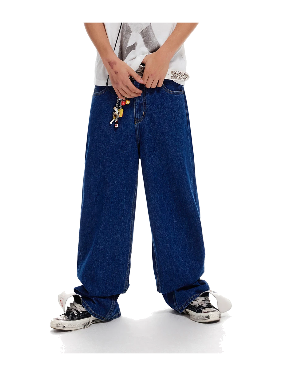 Raw-Denim Straight-Leg Jeans product image 3