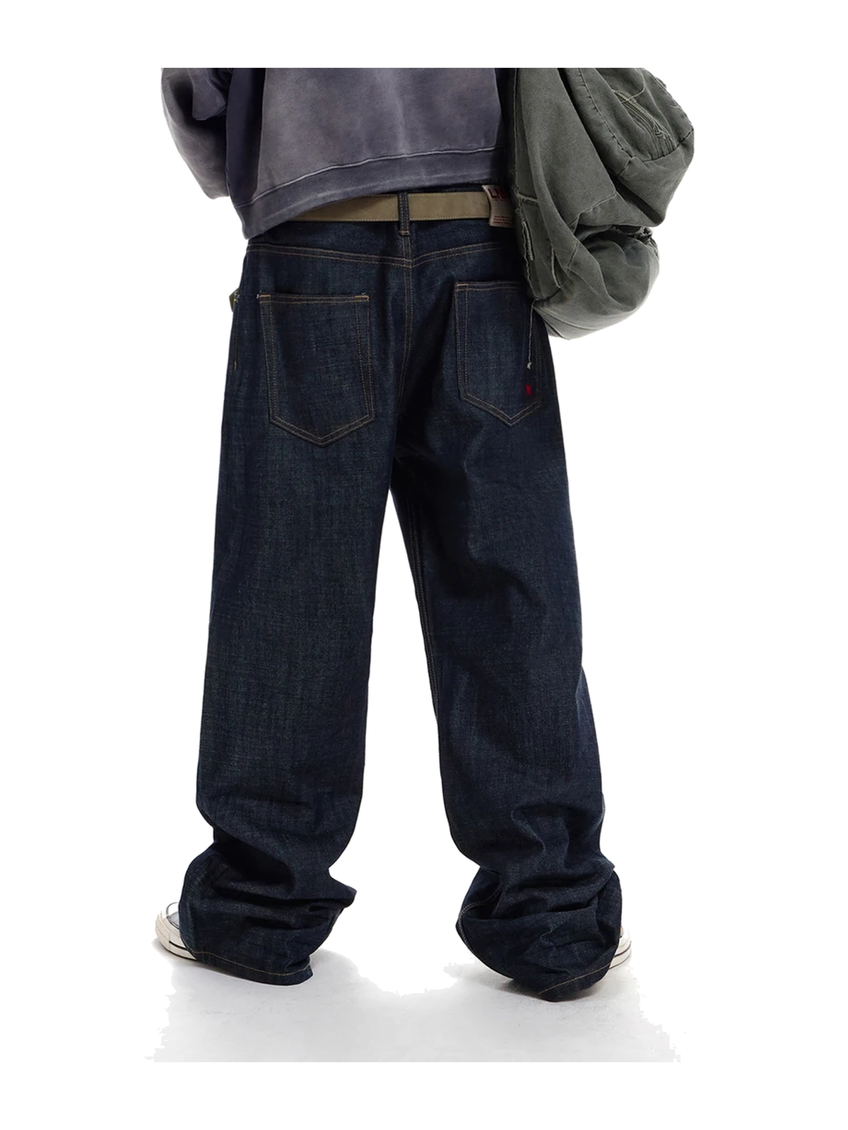 Selvedge Raw-Denim Straight-Leg Jeans product image 4