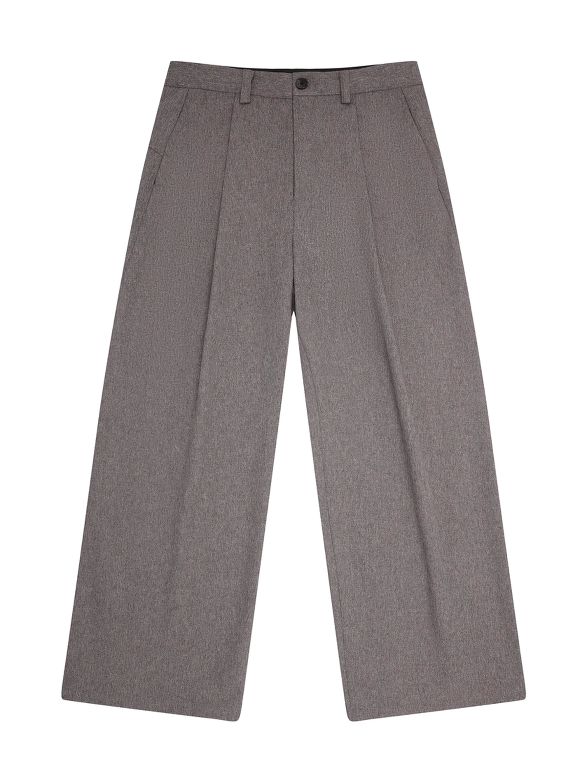 Pleated Textured Tailored Trousers product image 5