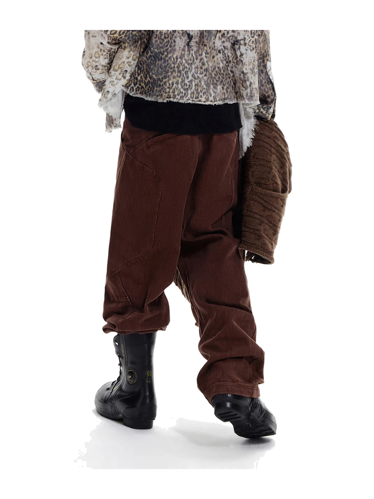 Slub-Twill Straight-Leg Pants product image 1