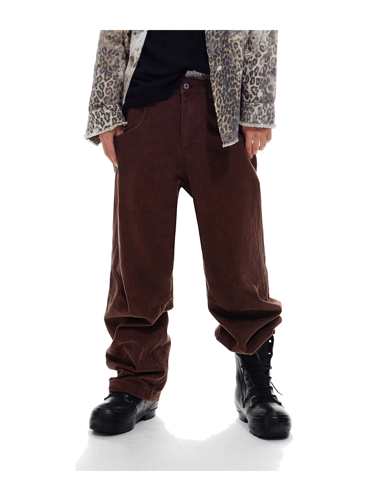 Slub-Twill Straight-Leg Pants product image 4