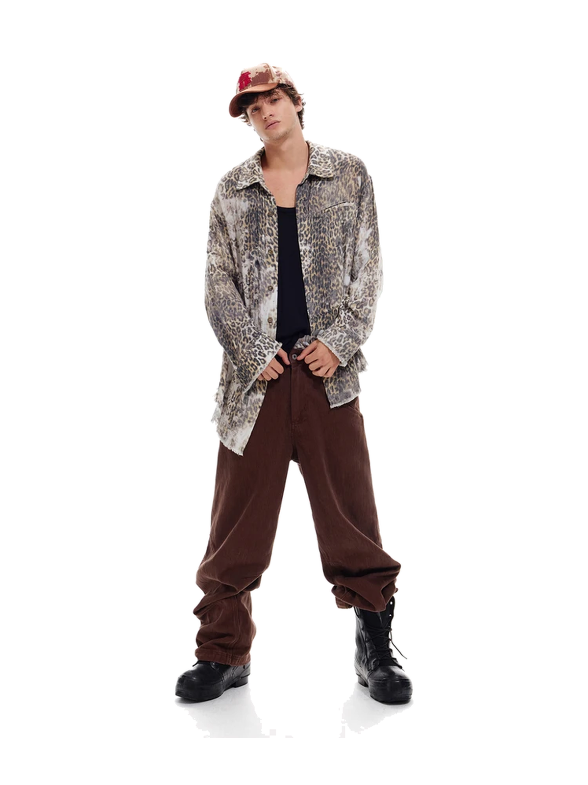 Slub-Twill Straight-Leg Pants product image 5