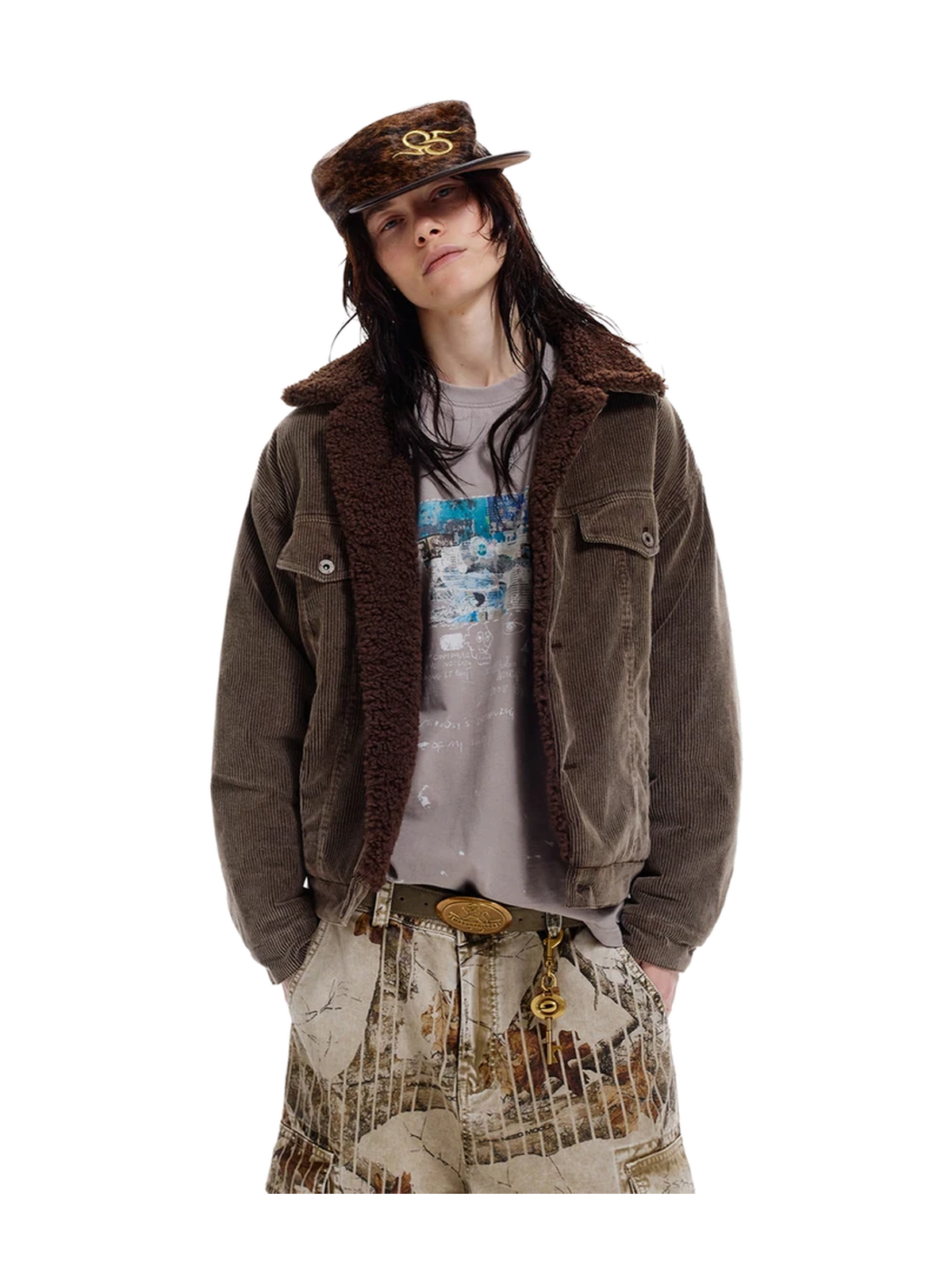 Sherpa-Lined Corduroy Work Jacket product image 2