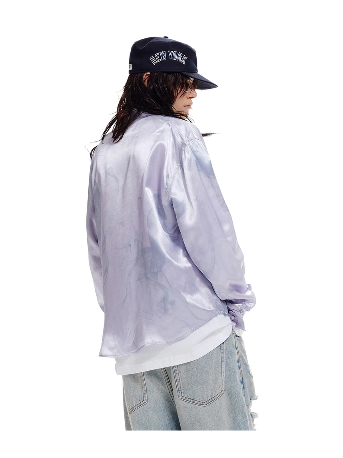 Smoky Pink Structured-Sleeve Shirt product image 2