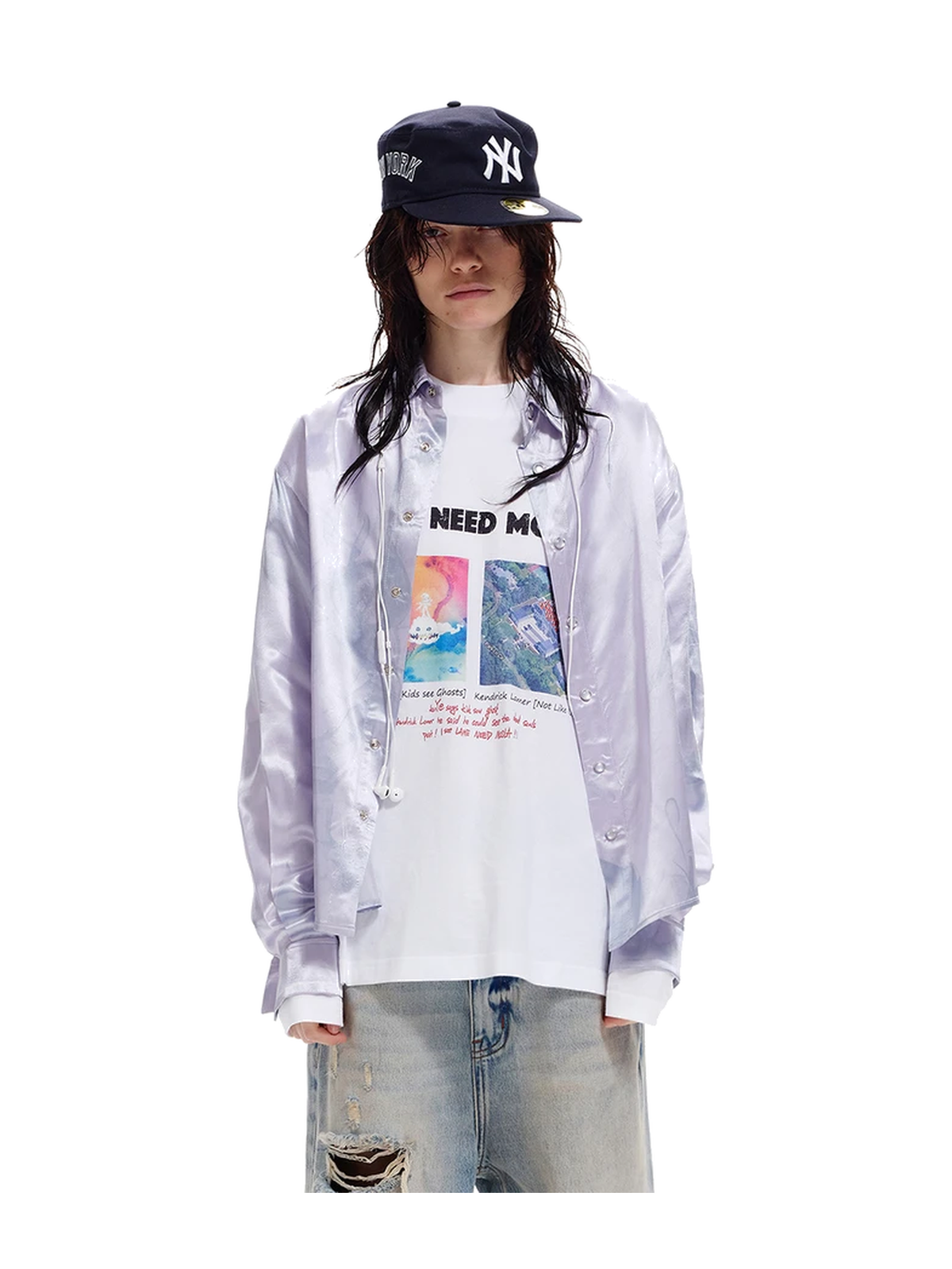 Smoky Pink Structured-Sleeve Shirt product image 5