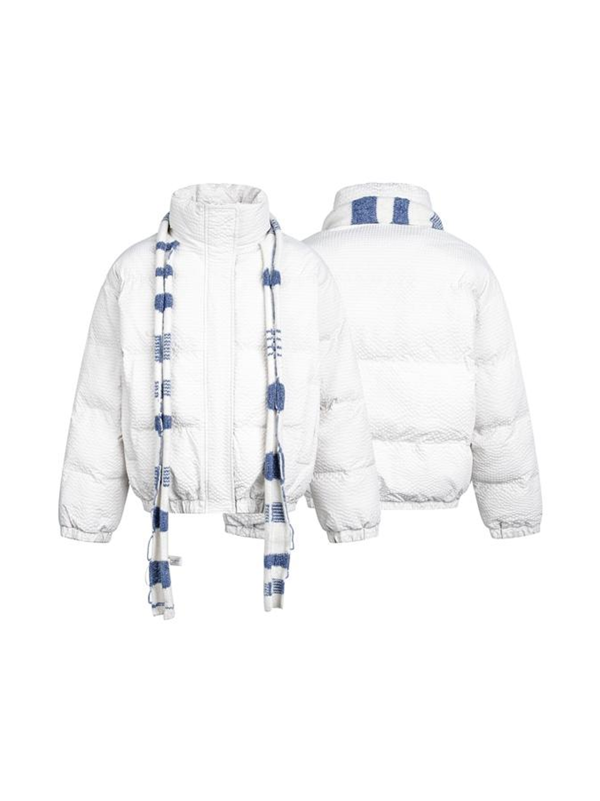 Ace Jolun. Colorblock Neck-Warmer Puffer Jacket product image 3