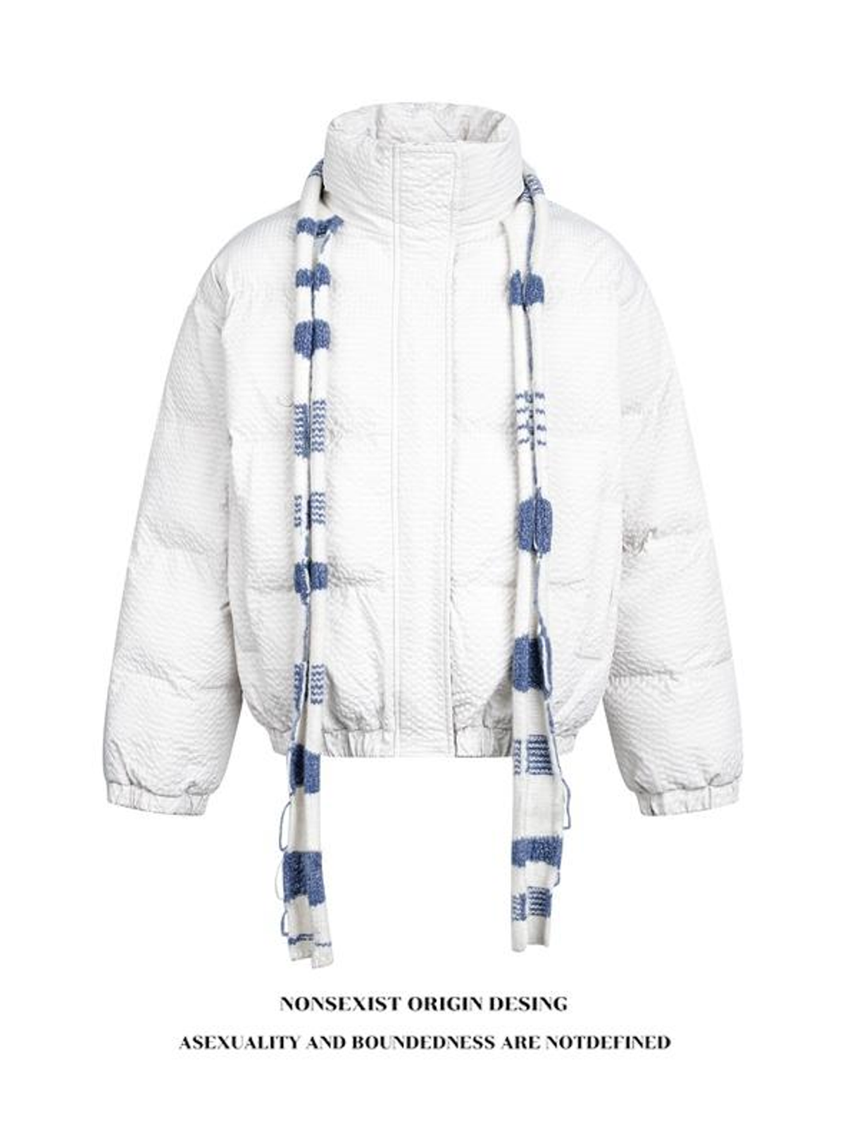 Ace Jolun. Colorblock Neck-Warmer Puffer Jacket product image 4