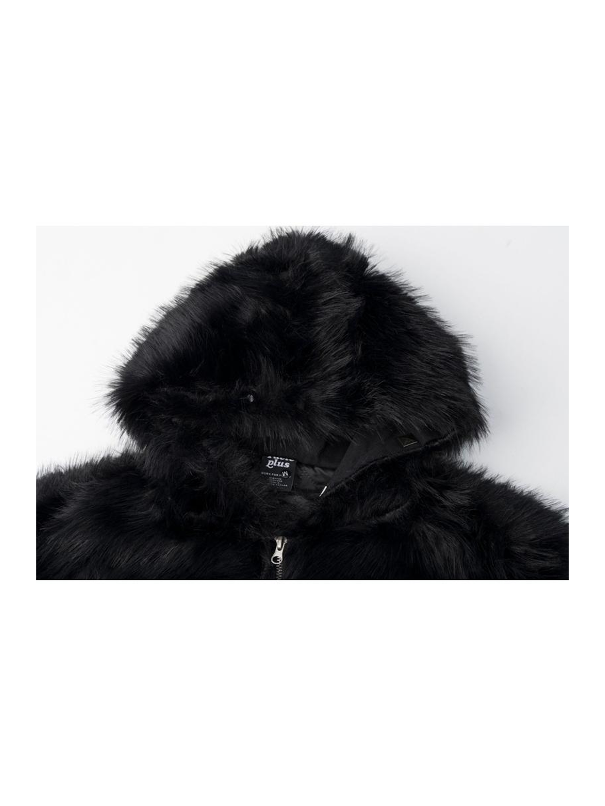 Ace Jolun. Punk Cross Hooded Puffer Jacket product image 4