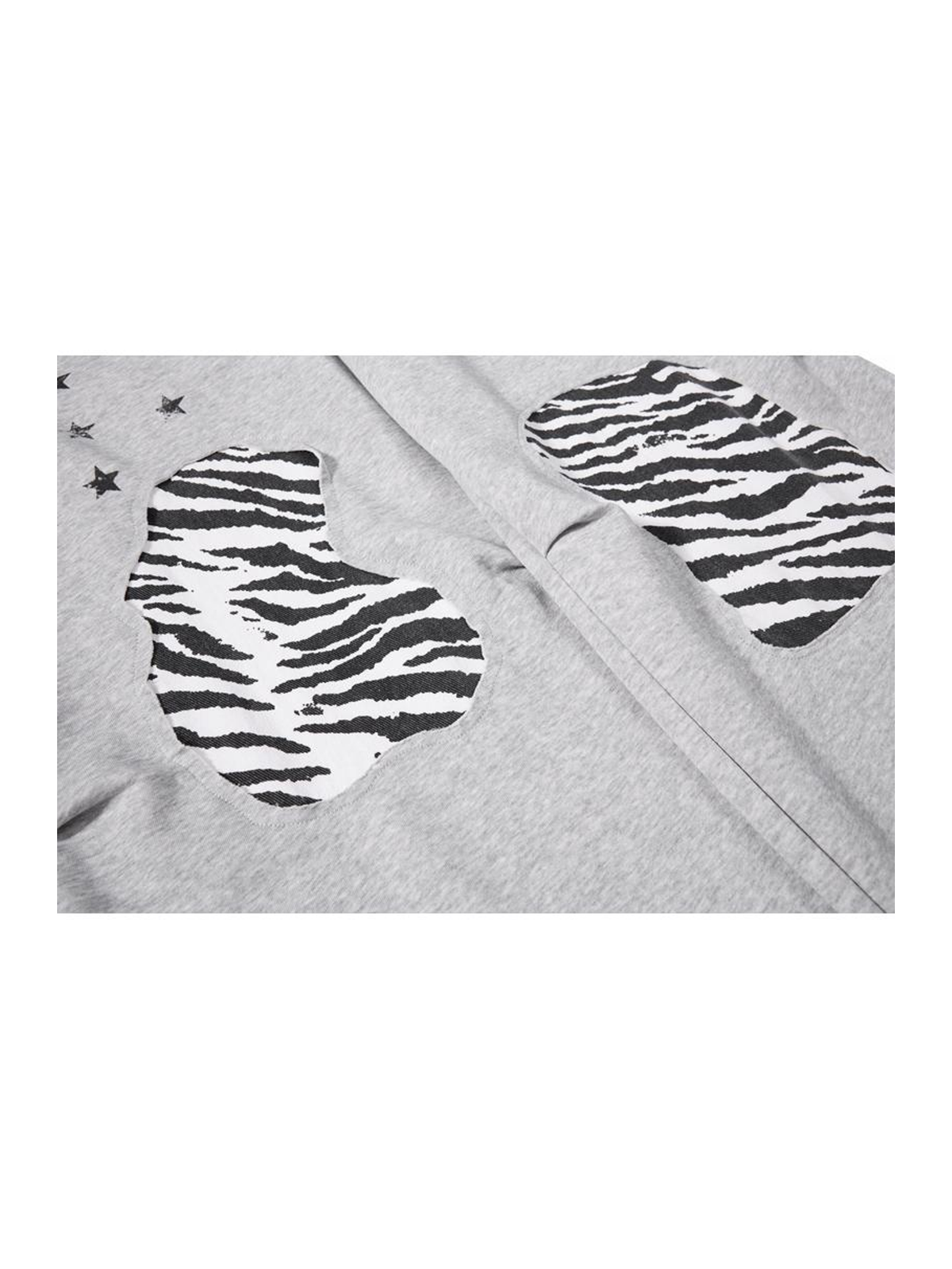 Ace Jolun. Zebra-Panel Double-Waist Sweatpants product image 5