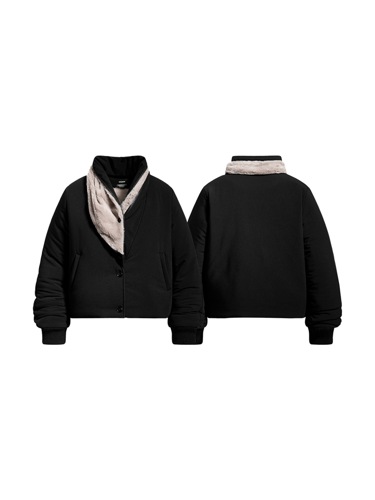 Ace Jolun. Cropped Stand-Collar Puffer Jacket product image 1