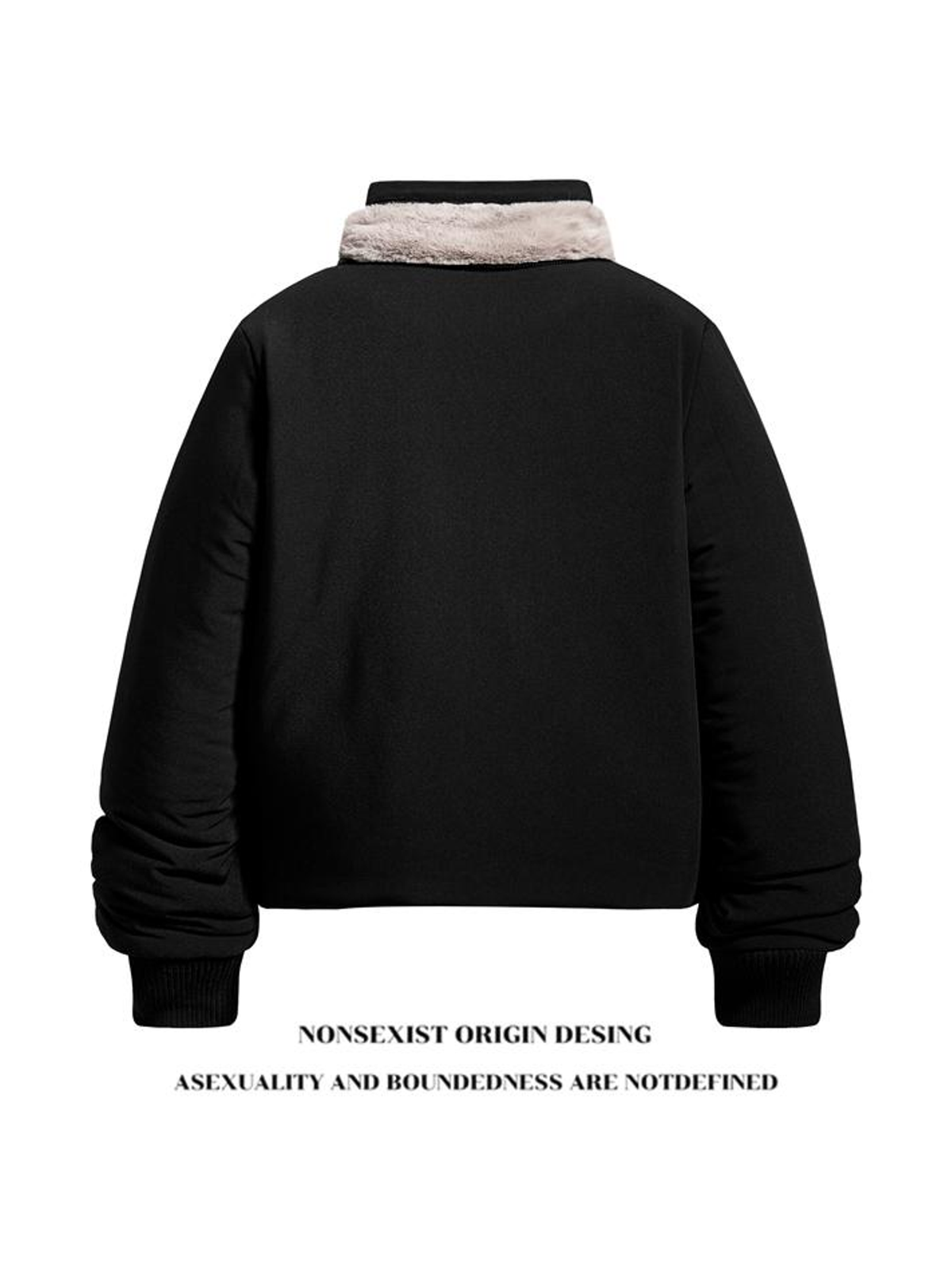 Ace Jolun. Cropped Stand-Collar Puffer Jacket product image 4