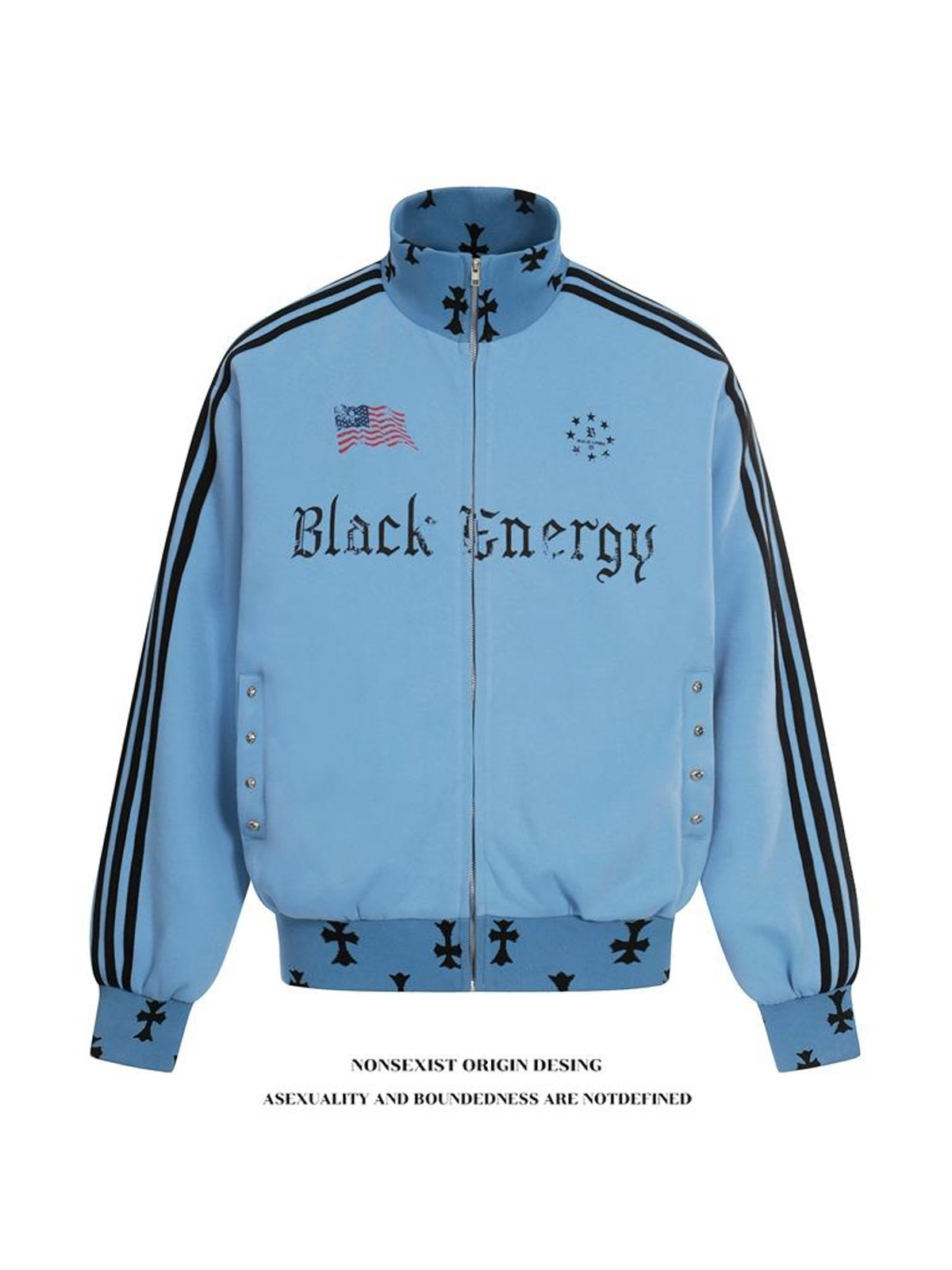 Ace Jolun. Vintage Stand-Collar Street Jacket product image 3