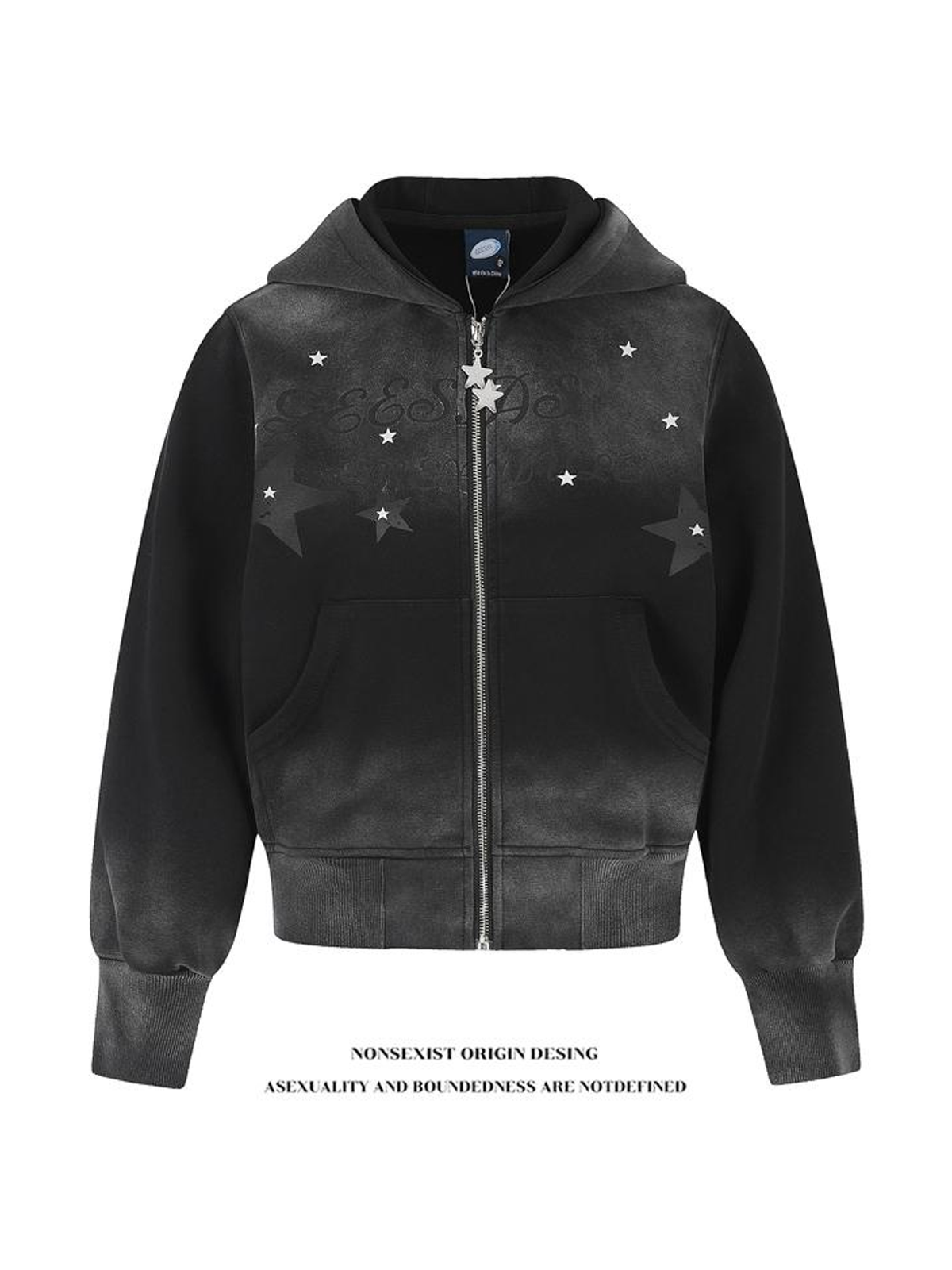 Ace Jolun. Star Graphic Zip Hoodie product image 2