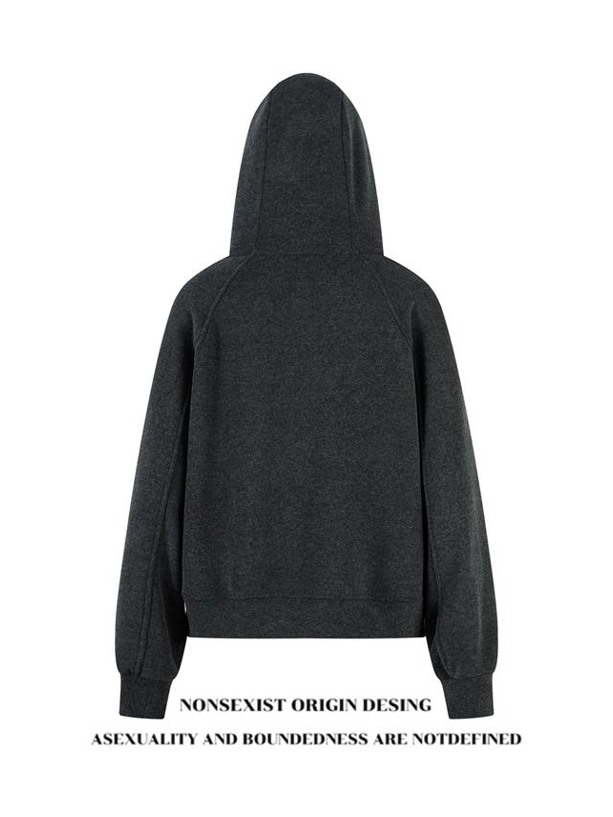 Ace Jolun. Studded Bunny-Ear Cropped Hoodie product image 4