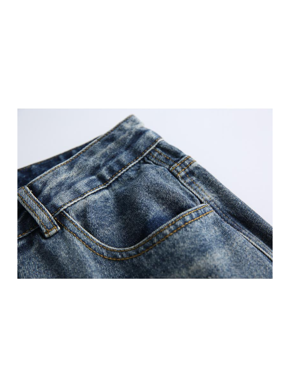 Ace Jolun. Floral Embroidered Wide-Leg Jeans product image 2